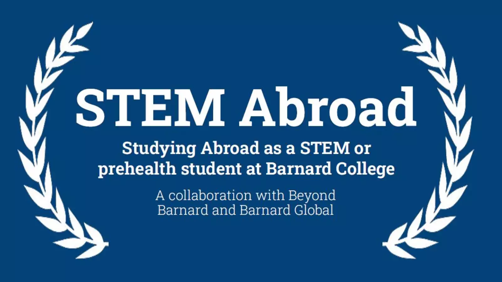 Study Abroad Barnard College